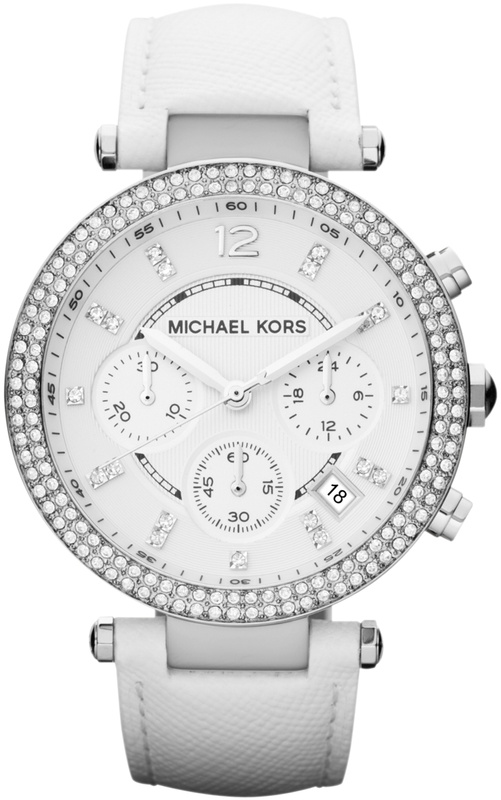 Zegarek MICHAEL KORS MK2277. Kwarcowy, Kolor biały. Kobieta.