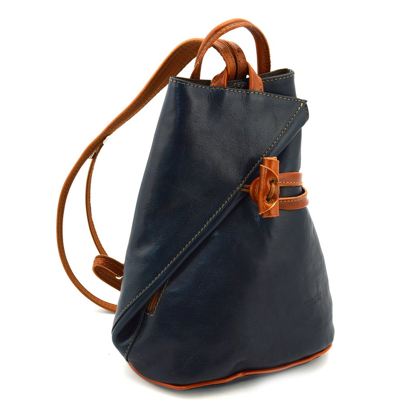 Designerski damski plecak skórzany na ramię