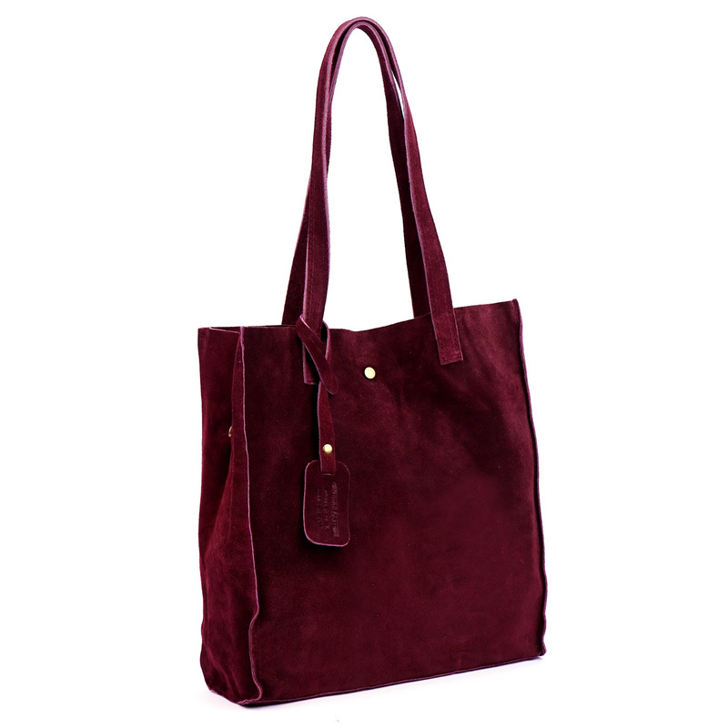 skóra zamsz Damski torebki skórzane Luka 25-041