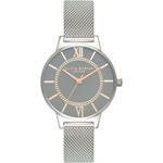 Zegarek OLIVIA BURTON OB16WD86. Kwarcowy, Kolor szary. Kobieta.