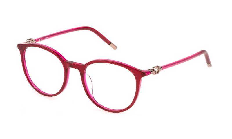 Okulary FURLA VFU548-5109RV. Okulary, Kolor czerwony. Kobieta.