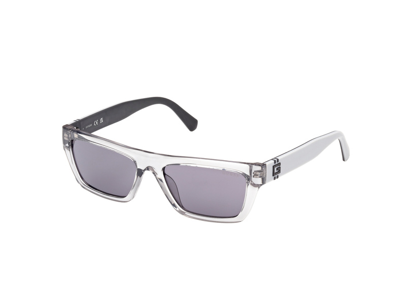Okulary GUESS GU00120-5520A. Okulary przeciwsłoneczne, Kolor szary. Mężczyzna.