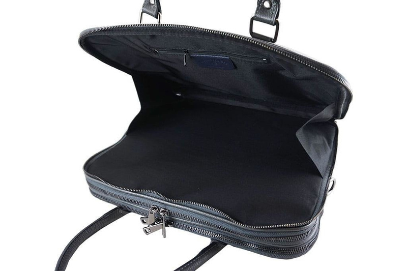 Aktówka skórzana damska - Brązowa jasna