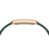 ZEGAREK DAMSKI DANIEL WELLINGTON Bound Crocodile Emerald Rose Gold 22mm DW00100694 + BOX