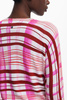 Różowy sweter damski Desigual