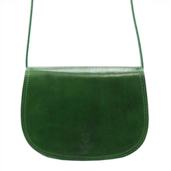 Florence Skórzana damska listonoszka przez ramię dwie komory kieszenie