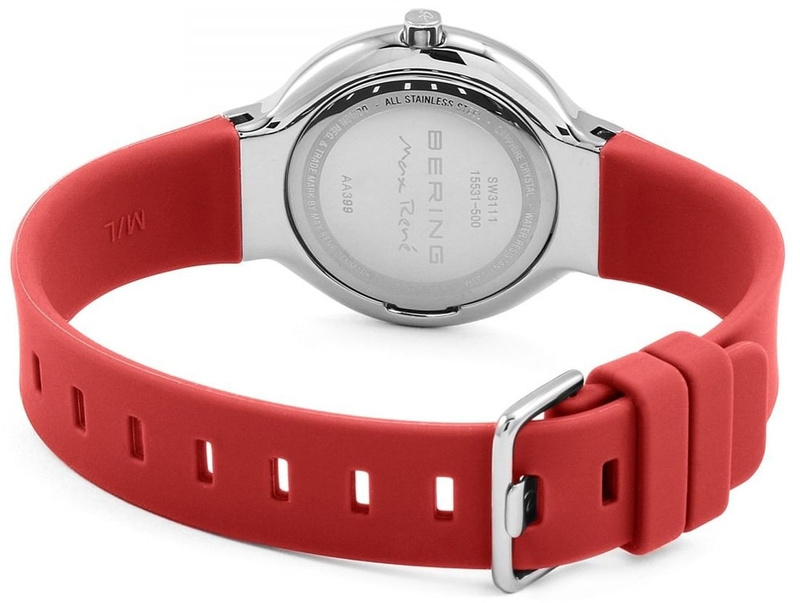 Zegarek BERING 15531-500. Kwarcowy, Kolor biały. Kobieta.