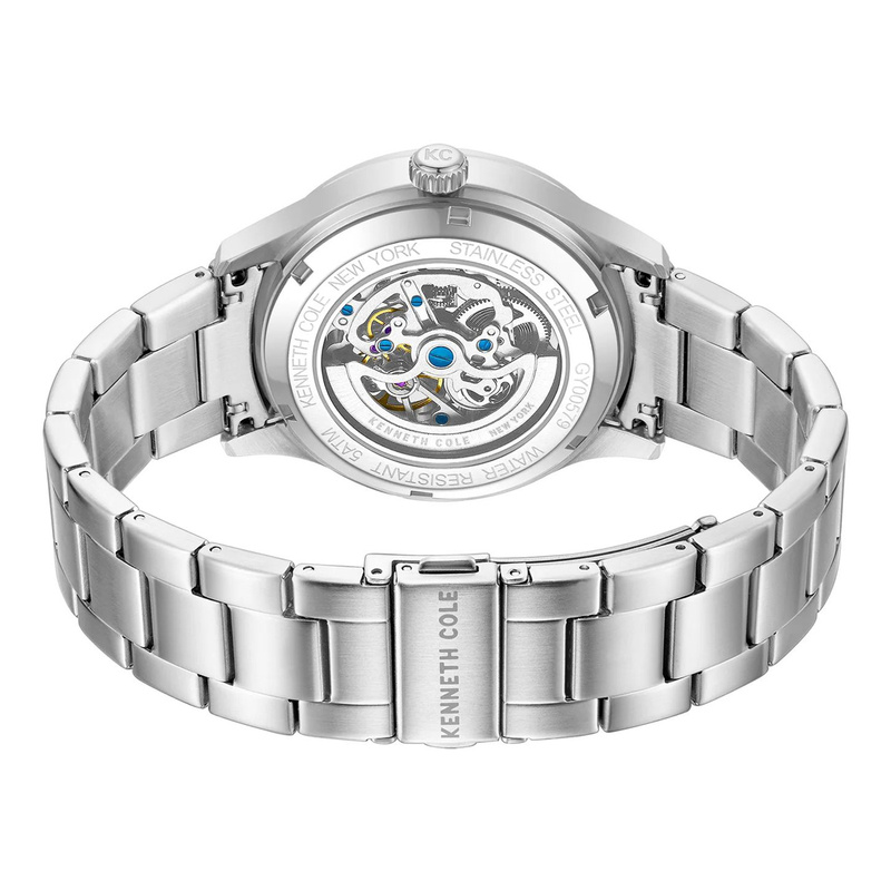 Zegarek KENNETH COLE KCWGY0057903. Automatyczny, Kolor niebieski. Mężczyzna.