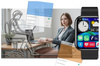 SMARTWATCH UNISEX GRAVITY GT3-3 - ROZMOWY BLUETOOTH, WŁASNE TARCZE (sg022c)