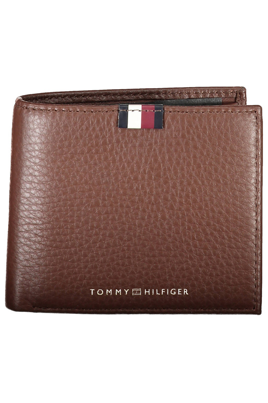 BRĄZOWY PORTFEL MĘSKI TOMMY HILFIGER