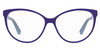 Okulary LOVE MOSCHINO MOL591-B3V. Okulary, Kolor fioletowy. Kobieta.