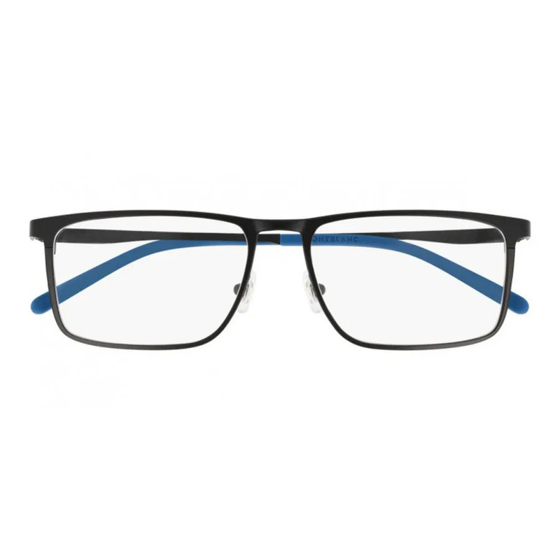 Okulary MONTBLANC MB0106O-001. Okulary korekcyjne, Kolor czarny. Mężczyzna.