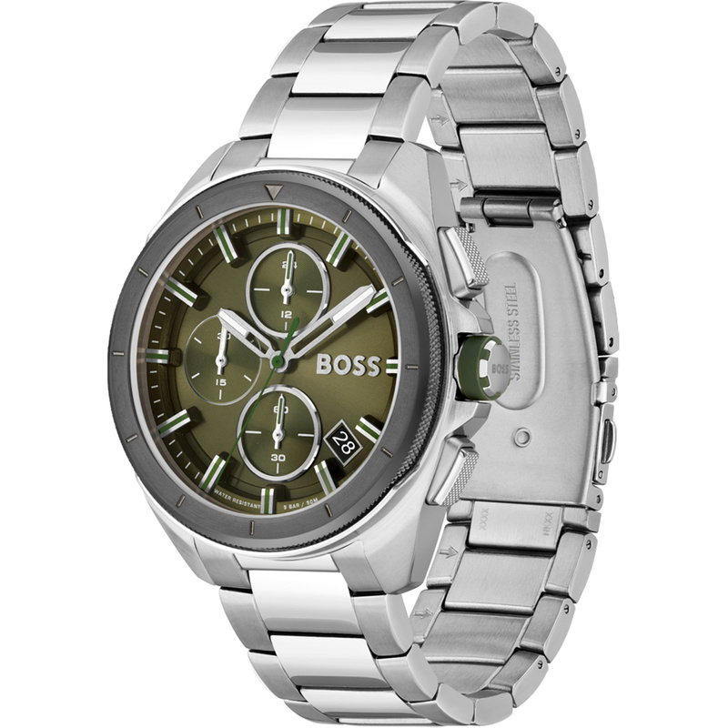 Zegarek HUGO BOSS 1513951. Kwarcowy, Kolor zielony. Mężczyzna.
