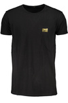 T-SHIRT MĘSKI Z KRÓTKIM RĘKAWEM KLASY CAVALLI CZARNA