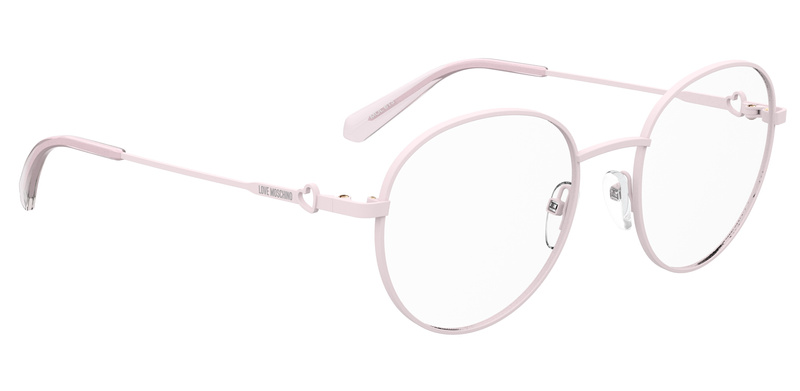 Okulary LOVE MOSCHINO MOL61335JF220. Okulary, Kolor różowy. Kobieta.