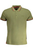 ZIELONA KOSZULKA POLO M�SKA Z KR�TKIM R�KAWEM KLASY CAVALLI