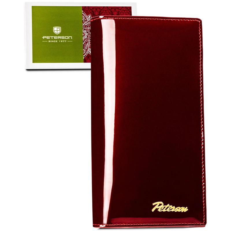 Skórzany damski portfel Peterson PTN BC-421431