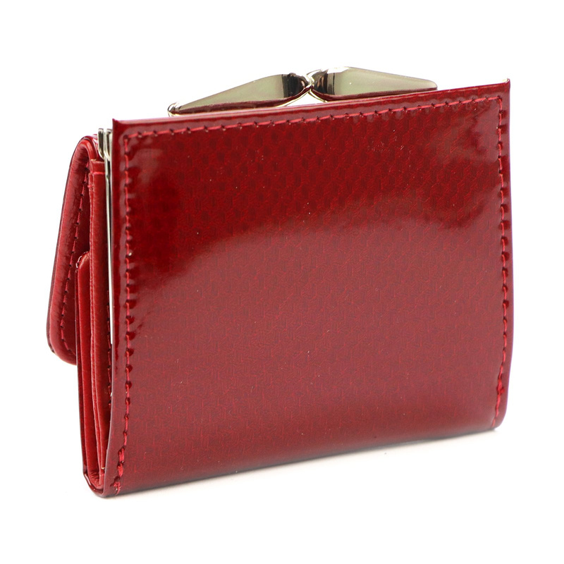 Zgrabna Skórzana mała damska portmonetka Gregorio