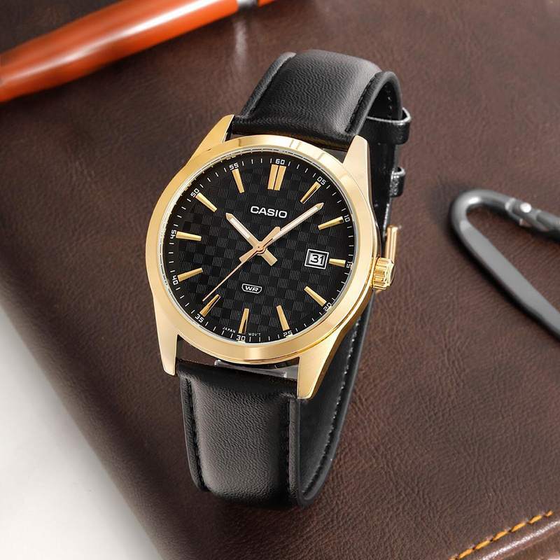 ZEGAREK MĘSKI CASIO MTP-VD03GL-1A + BOX