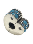 Niebieski charms Pandora 797227NYA ze srebra próby 925