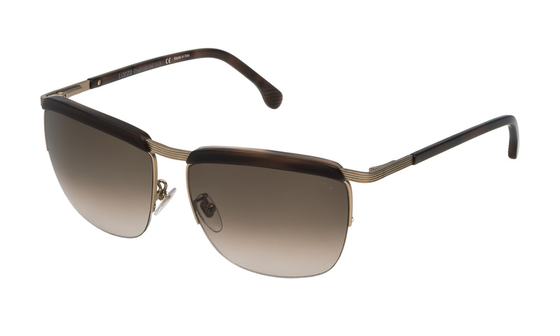 Okulary LOZZA SL2282M5908FT. Okulary przeciwsłoneczne, Kolor złoty. Unisex.