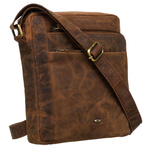 Saszetka męska z naturalnej skóry Peterson PTN RIVER-NSH