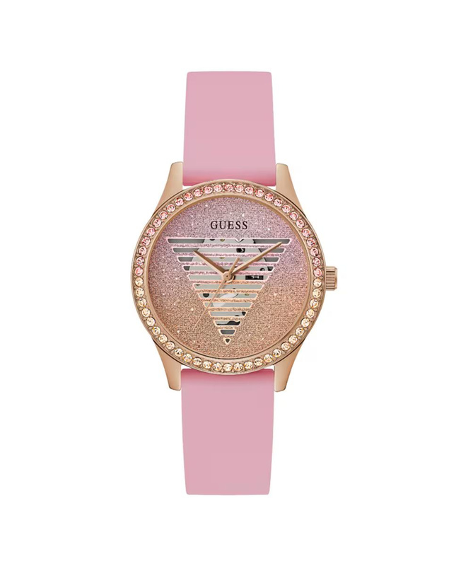 Zegarek GUESS GW0530L4. Kwarcowy, Kolor czerwony. Kobieta.