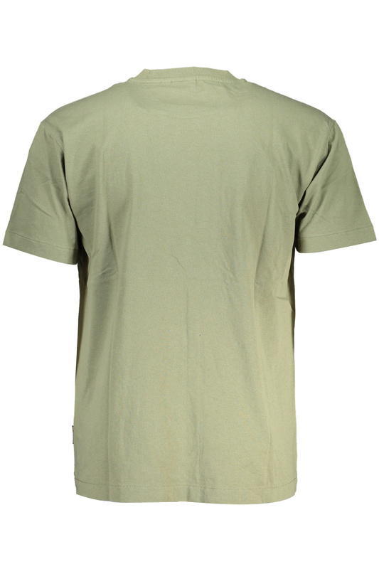 MĘSKI T-SHIRT Z KRÓTKIM RĘKAWEM NAPAPIJRI ZIELONY