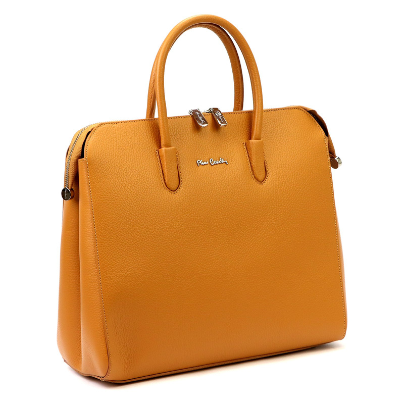 Elegancki damski kuferek z paskiem Pierre Cardin
