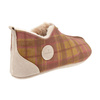 Kapcie damskie OXFORD Tartan czerwone