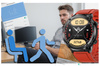SMARTWATCH MĘSKI GRAVITY GT21-6 - BLUETOOTH CALL, DODATKOWY PASEK (sg025f)
