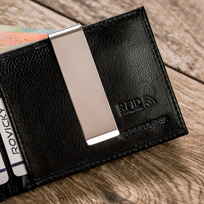 Etui na karty z miejscem na banknoty Rovicky RFID