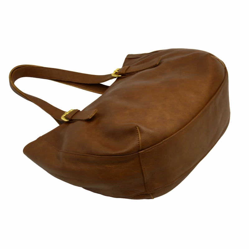 Duża stylowa shopperbag na ramię skórzana Voyager