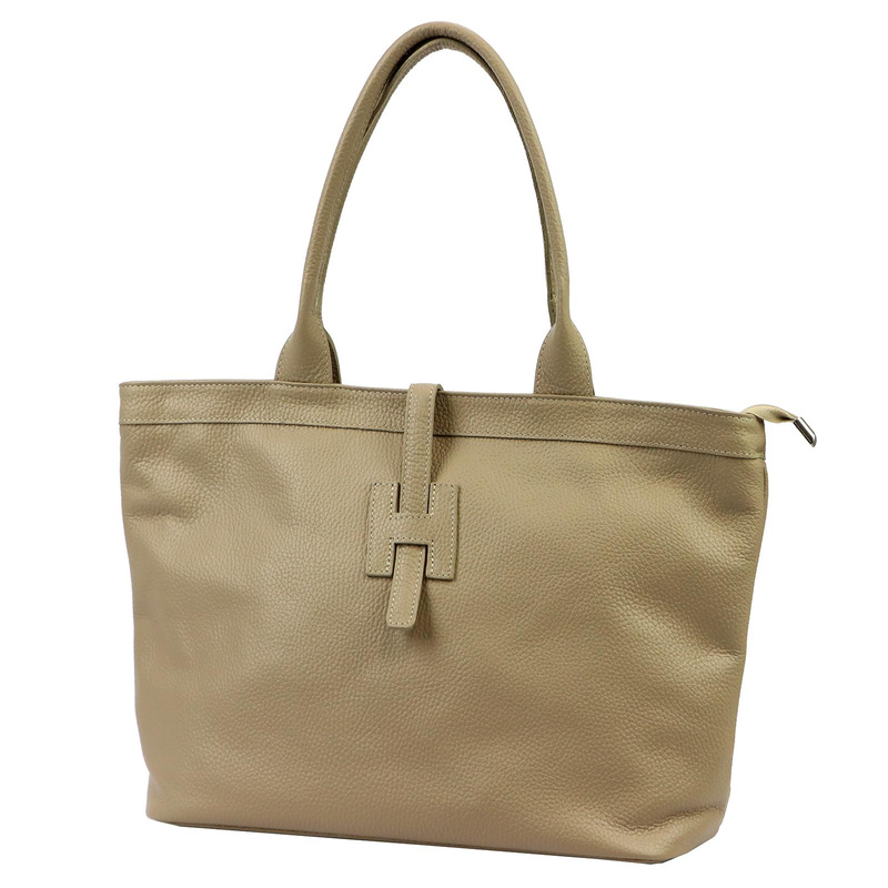 Stylowa Damska duża shopperbag skórzana elegancka torebka na ramię Luka