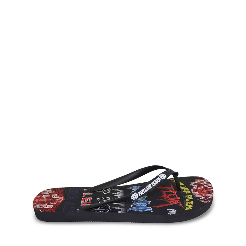 Klapki marki Philipp Plein model BRD_90299. Kolor Czarny, Obuwie Dla obu płci. sezon: Wiosna/Lato