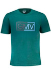 GIAN MARCO VENTURI ZIELONY T-SHIRT MĘSKI Z KRÓTKIM RĘKAWEM