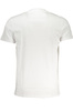 T-SHIRT MĘSKI Z KRÓTKIM RĘKAWEM KLASY CAVALLI BIAŁY
