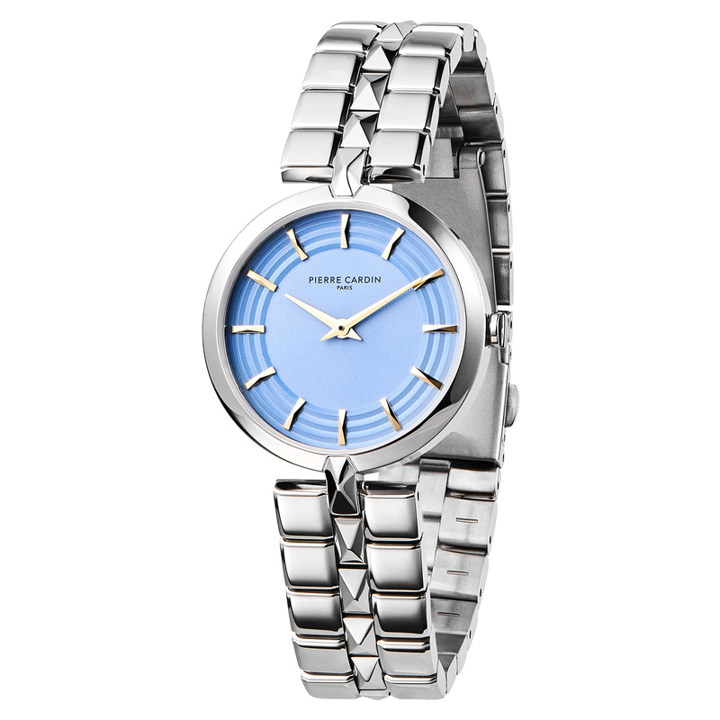 Zegarek PIERRE CARDIN CF.0709.SJ. Kwarcowy, Kolor niebieski. Kobieta.