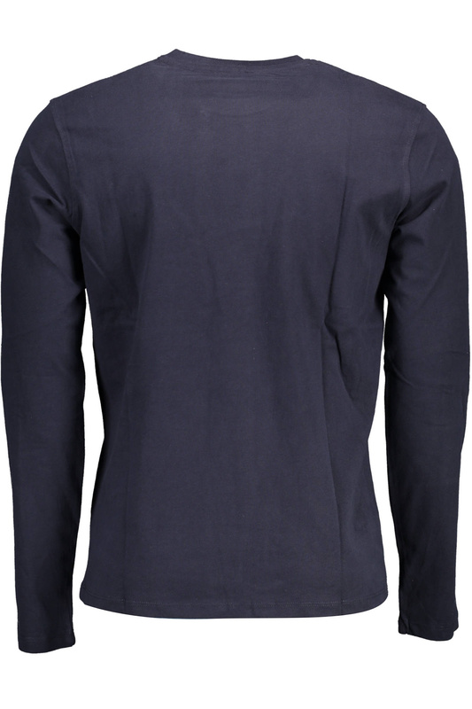 US POLO T-SHIRT MĘSKI Z DŁUGIM RĘKAWEM NIEBIESKI
