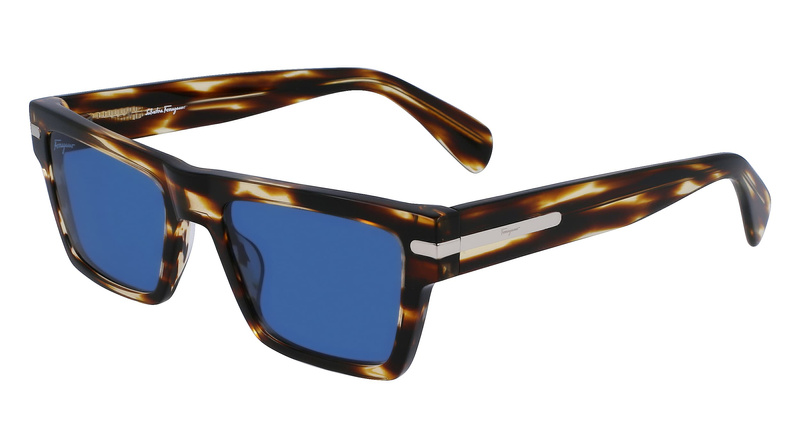 Okulary FERRAGAMO SF1086S541921. Okulary przeciwsłoneczne, Kolor brązowy. Mężczyzna.