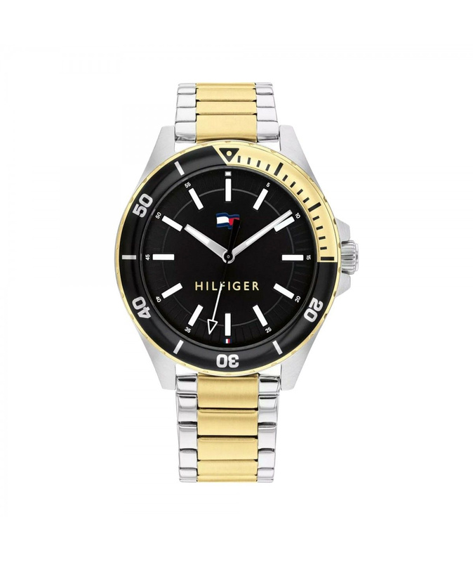 Zegarek TOMMY HILFIGER 1792013. Kwarcowy, Kolor czarny. Mężczyzna.