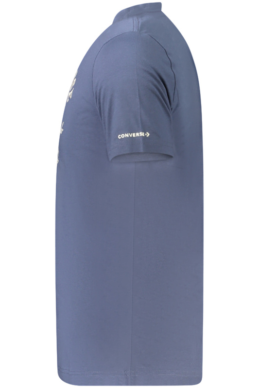 KOSZULKA CONVERSE Z KRÓTKIM RĘKAWEM DLA DZIECI, NIEBIESKA