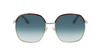 Okulary VICTORIA BECKHAM VB206S-726. Okulary przeciwsłoneczne, Kolor złoty. Kobieta.