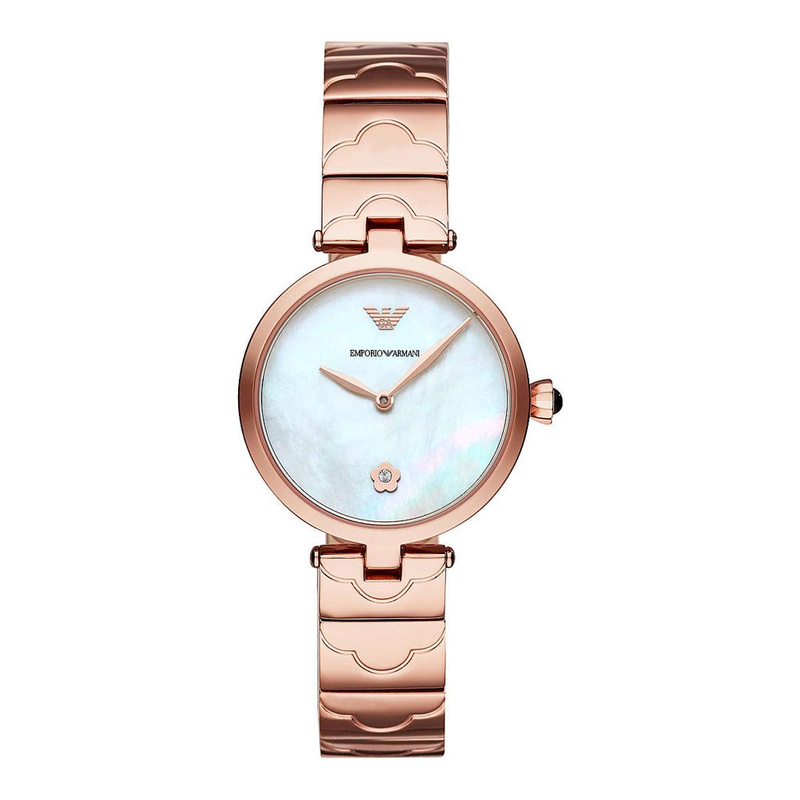 Zegarek ARMANI AR11236. Kwarcowy, Kolor PEARLY. Kobieta.