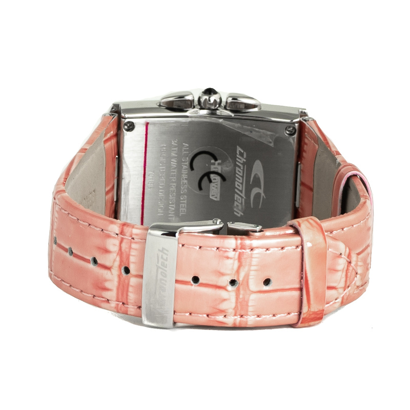 Zegarek CHRONOTECH CT7018B-02. Kwarcowy, Kolor różowy. Kobieta.