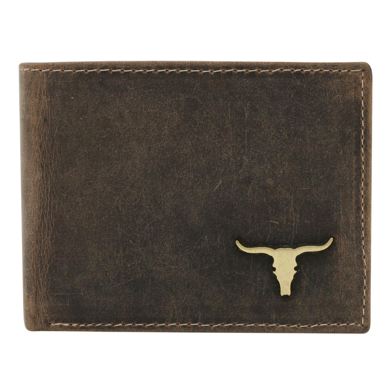 Skórzany męski portfel Wild RM-24-15-BAW