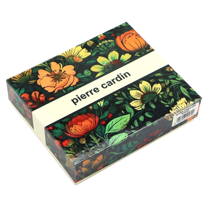 Pierre Cardin mała damska portmonetka skóra naturalna portfel na bigiel