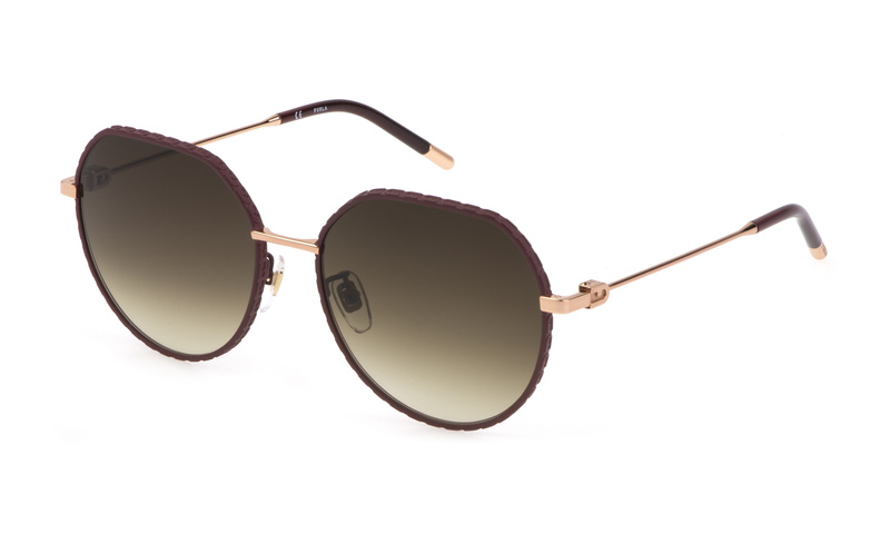 Okulary FURLA SFU627-5702AM. Okulary przeciwsłoneczne, Kolor brązowy. Kobieta.