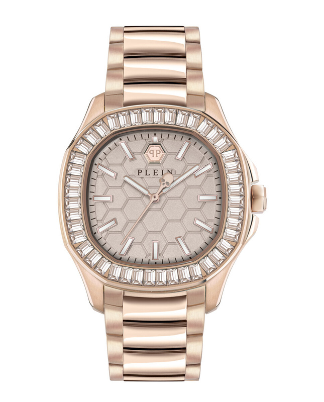 Zegarek PHILIPP PLEIN PWTAA0723. Kwarcowy, Kolor różowy. Kobieta.