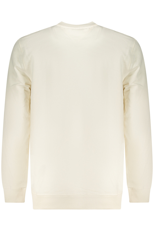 TOMMY HILFIGER MĘSKA BLUZA Z ROZPINANYM NA ZAMEK BIAŁA